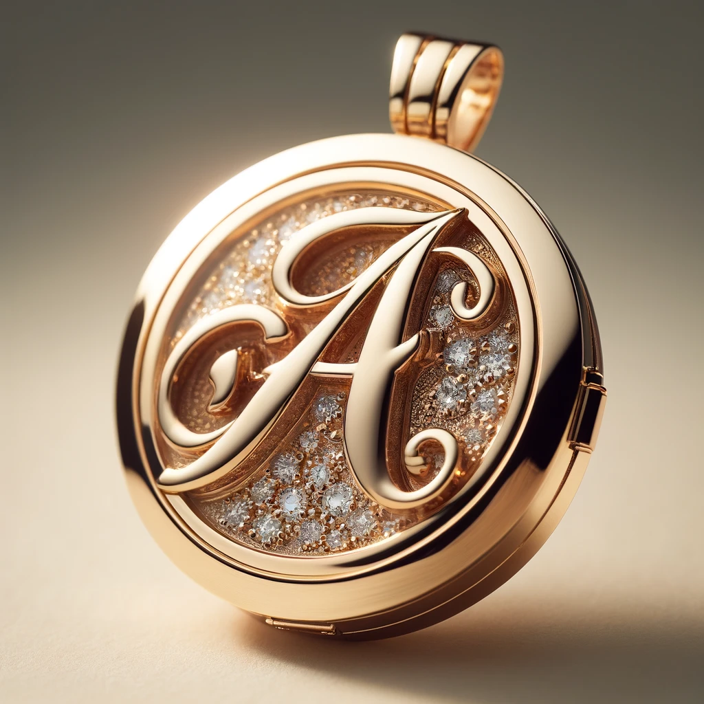 Alphabet Locket